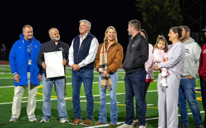 Shelbyville Central Hosts Cooper Steel Night at Upgraded Stadium