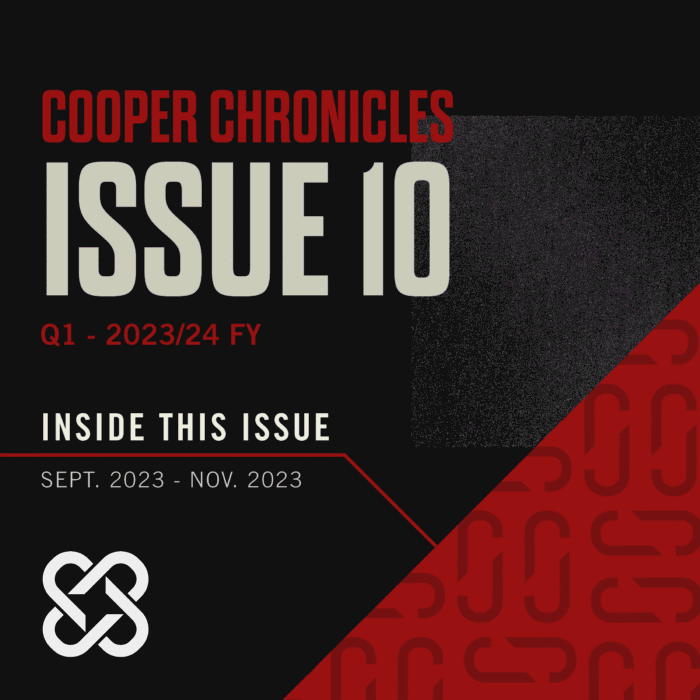 Cooper Chronicles: Issue 10